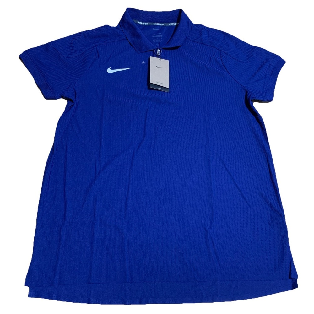 Nike Dri-FIT ADV Large Court Slam Tennis Pickleball Golf Polo HQ0792 $105